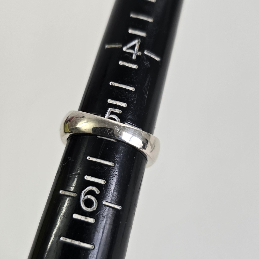 Sterling Silver 925 Ring Solitaire Ring - image 2